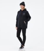 Dope обикновен w hoodie 4PZP851 2 пъти черно Жени - Image 5