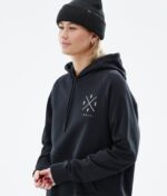 Dope обикновен w hoodie 4PZP851 2 пъти черно Жени - Image 7