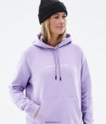 Dope обикновен w hoodie 4PZP852 гама избледняло виолетово Жени - Image 7