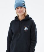 Dope обикновен w hoodie 4PZP854 черен бор Жени - Image 3
