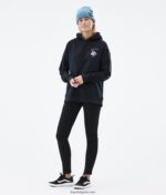 Dope обикновен w hoodie 4PZP854 черен бор Жени - Image 5
