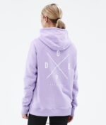 Dope обикновен w hoodie 4PZP855 2x избледняло виолетово Жени