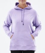 Dope обикновен w hoodie 4PZP855 2x избледняло виолетово Жени - Image 6