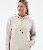 Dope обикновен w hoodie 4PZP860 върхов пясък Жени - Image 3