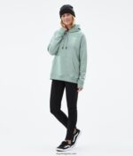 Dope обикновен w hoodie 4PZP862 върха избеляло зелено Жени - Image 5