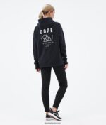 Dope обикновен w hoodie 4PZP868 черен връх Жени - Image 4