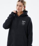 Dope обикновен w hoodie 4PZP868 черен връх Жени - Image 7