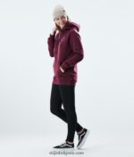 Dope обикновена качулка 4PZP863 2x нагоре бордо Жени - Image 10