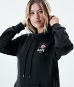 Dope обикновена качулка 4PZP865 розово черно Жени - Image 4