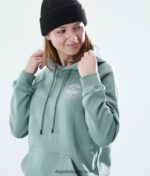 Dope обикновена качулка 4PZP870 клюн избеляло зелено Жени - Image 6