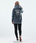 Dope обикновена качулка 4PZP872 палма избелена черна Жени - Image 5