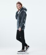 Dope обикновена качулка 4PZP872 палма избелена черна Жени - Image 10
