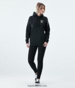 Dope обикновена качулка 4PZP874 дланово черно Жени - Image 10