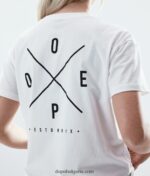 Dope обикновена тениска 4PZP877 2 пъти бяло Жени - Image 6