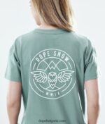 Dope обикновена тениска 4PZP878 клюн избеляло зелено Жени - Image 6