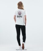 Dope обикновена тениска 4PZP879 бяла роза Жени - Image 2