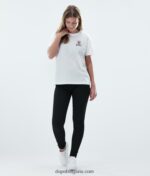 Dope обикновена тениска 4PZP879 бяла роза Жени - Image 3