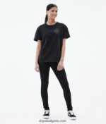 Dope обикновена тениска 4PZP881 2 пъти черно Жени - Image 2