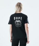 Dope обикновена тениска 4PZP887 дланово черно Жени