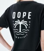 Dope обикновена тениска 4PZP887 дланово черно Жени - Image 6