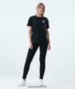 Dope обикновена тениска 4PZP887 дланово черно Жени - Image 8