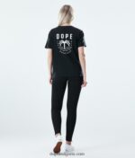 Dope обикновена тениска 4PZP887 дланово черно Жени - Image 9