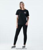 Dope обикновена тениска 4PZP892 клюн черен Жени - Image 8