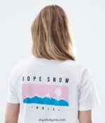 Dope обикновена тениска 4PZP893 гама бяло Жени - Image 5