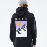 Dope обща качулка 4PZP282 връх черен мъже