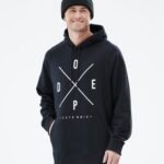 Dope обща качулка 4PZP283 2 пъти черно мъже