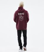 Dope обща качулка 4PZP303 върха бордо мъже - Image 4