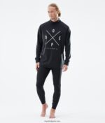 Dope панталон с основен слой 4PZP261 2 пъти черно мъже - Image 8