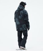 Dope подобно на сноуборд яке за 2021 г 4PZP142 боядисайте метала в синьо мъже - Image 4