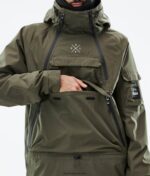 Dope подобно яке за сноуборд 4PZP53 маслинено зелено мъже - Image 2