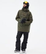 Dope подобно яке за сноуборд 4PZP53 маслинено зелено мъже - Image 11