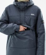 Dope пуф яке за сноуборд 4PZP96 метално синьо мъже - Image 2