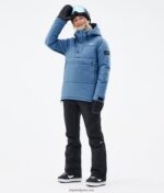 Dope пуховик с яке за сноуборд 4PZP549 синя стомана Жени - Image 4