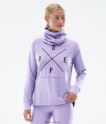 Dope сгушете се с основния слой отгоре 4PZP831 2x избледняло виолетово Жени