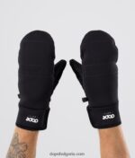 Dope снежни ръкавици с печат 4PZP465 черно/черно - Image 3