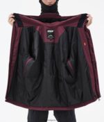 Dope сноуборд яке рейнджър 4PZP110 бордо мъже - Image 12