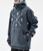 Dope сноуборд яке Yeti 4PZP25 2x up метален син мъже - Image 2