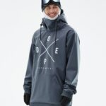 Dope сноуборд яке Yeti 4PZP25 2x up метален син мъже