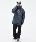 Dope сноуборд яке Yeti 4PZP25 2x up метален син мъже - Image 9