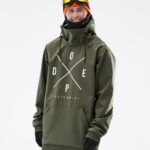 Dope сноуборд яке Yeti 4PZP38 2 пъти маслинено зелено мъже