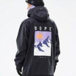 Dope сноуборд яке Yeti 4PZP3 връх черен мъже