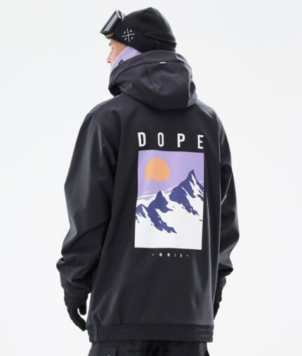 Dope сноуборд яке Yeti 4PZP3 връх черен мъже