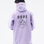 Dope сноуборд яке Yeti 4PZP51 среща на върха избледняла виолетова мъже