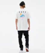 Dope стандартна тениска 4PZP341 борово бяло мъже - Image 7