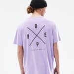 Dope стандартна тениска 4PZP348 2x избледняло виолетово мъже