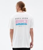 Dope стандартна тениска 4PZP349 гама бяло мъже